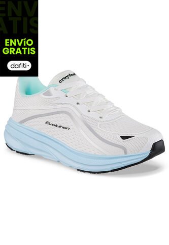 Tenis Running Tibble Blanco Para Mujer Croydon Croydon