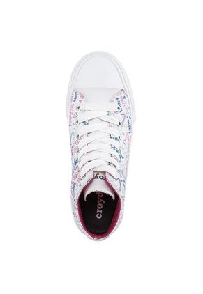 Botines Charming Alto Blanco Croydon Para Niña