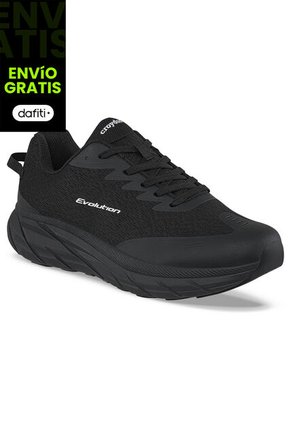 Tenis Running Roxel Negro Para Hombre Croydon