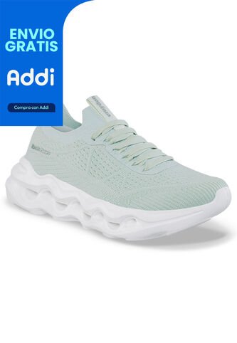 Tenis Para Caminar Dokox Verde Claro Croydon Para Mujer Croydon