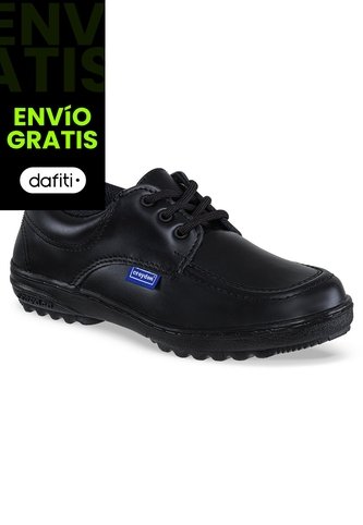 Zapatos Escolares Leader Negro-Neg Para Niña Y Niño Croydon Croydon