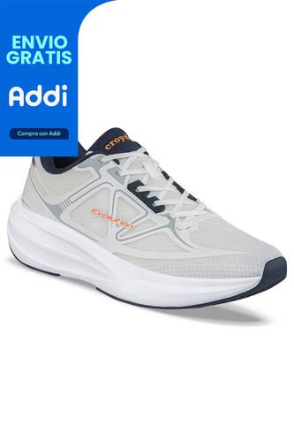 Tenis Running Qejoy Blanco Croydon Para Hombre Croydon