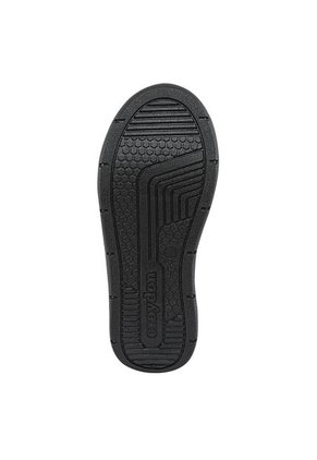 Tenis Colegio Roblo Velcro Negro Para Niño Y Niña Croydon