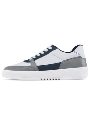 Tenis Tottori Blanco-Gris Para Hombre Croydon
