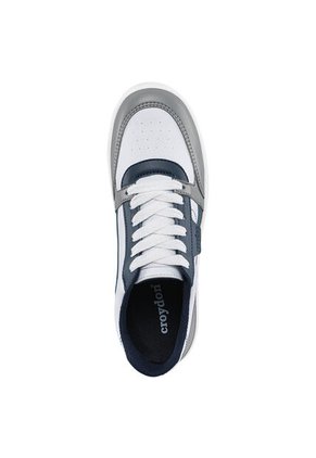 Tenis Tottori Blanco-Gris Para Hombre Croydon