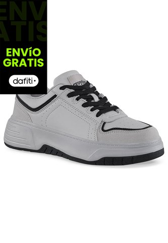 Tenis Urbanos Cuspi Gris Croydon Para Mujer Croydon