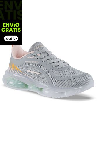 Tenis Running Lumo Gris Osc Croydon Para Mujer Croydon