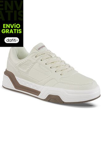 Tenis Urbanos Zano Beige Para Hombre Croydon Croydon