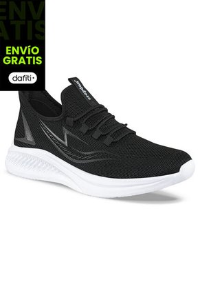 Tenis Running Drazz Negro Para Hombre Croydon