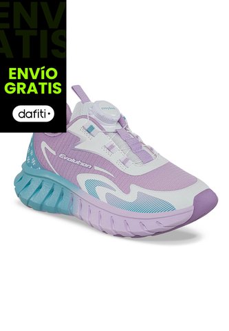 Tenis Running Pufit Lila Croydon Para Niña Croydon