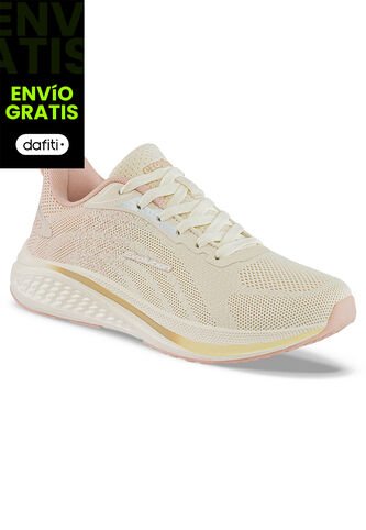 Tenis Running Zelar Beige Croydon Para Mujer Croydon