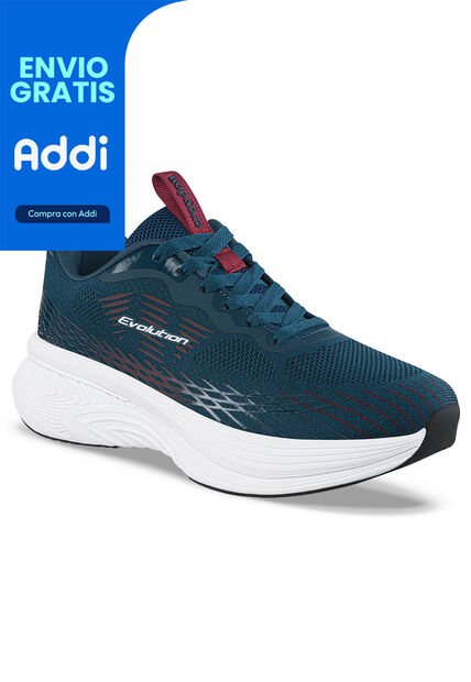 Tenis Running Trepof Azul Croydon Para Hombre