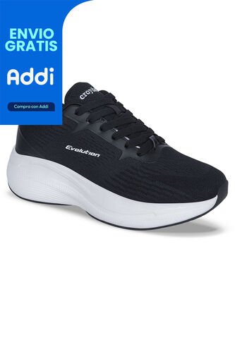 Tenis Running Dafog Negro Croydon Para Hombre Croydon