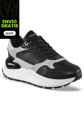 Tenis Urbanos Tabitha Negro Croydon Para Mujer Croydon