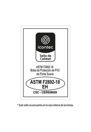 Botas Machita Negro Para Hombre Croydon
