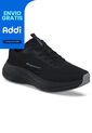 Tenis Running Yebar Negro-Negro Croydon Para Hombre de Croydon