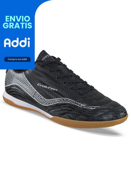 Guayos Futsal Alisker Negro Croydon Para Niño