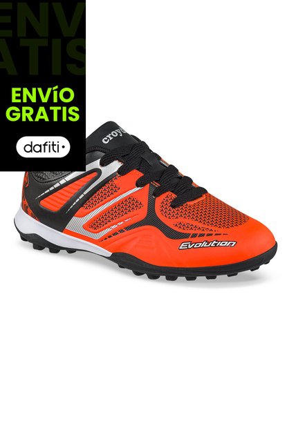 Guayos Sintética Getax Naranja Croydon Para Niño