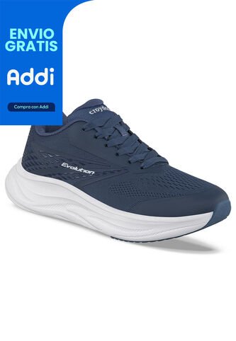 Tenis Running Linor Azul Osc Croydon Para Mujer Croydon