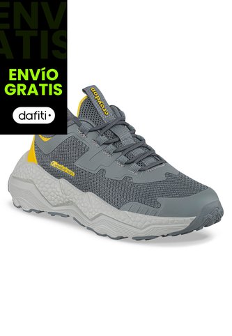 Tenis Running Simof Gris Croydon Para Niño Croydon
