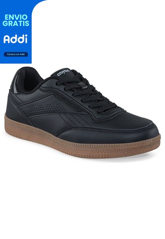 Tenis Casuales Ribak Negro Croydon Para Mujer Croydon
