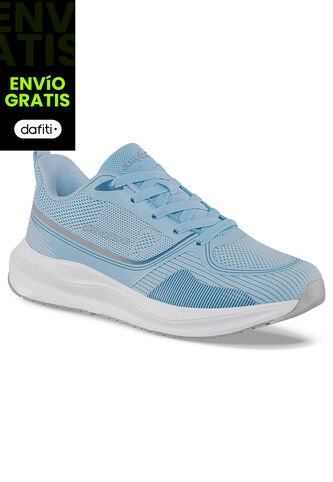 Tenis Running Lorlix Azul Claro Para Mujer Croydon Croydon