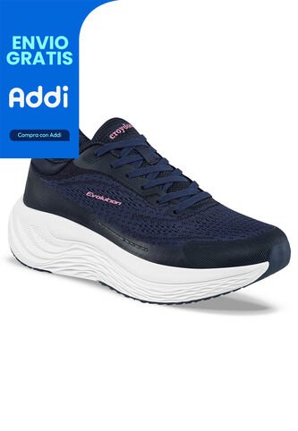 Tenis Running Zapi Azul Osc Croydon Para Mujer Croydon