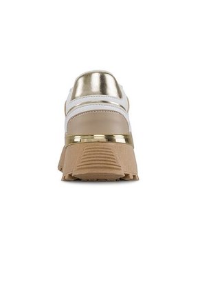 Tenis Urbanos Letizia Blanco-Oro Para Mujer Croydon