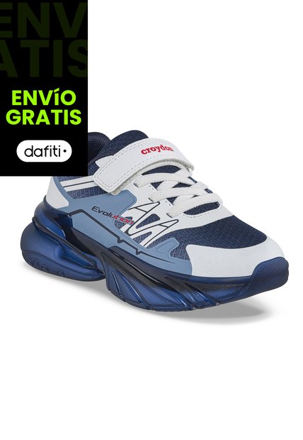 Tenis Running Yonew Azul Croydon Para Niño