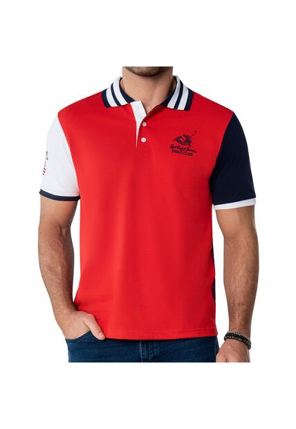 Camiseta Polo Frank Rojo Para Hombre Croydon