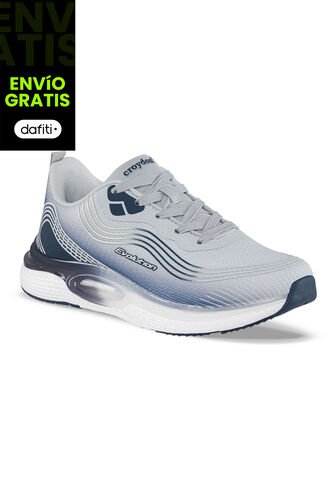 Tenis Running Flutt Gris Para Mujer Croydon Croydon
