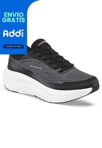 Tenis Running Zapi Negro Croydon Para Mujer Croydon