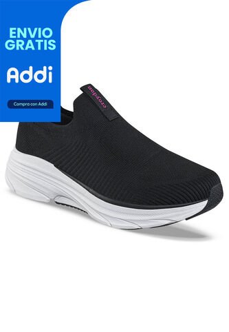Tenis Para Caminar Zari Negro Croydon Para Mujer Croydon