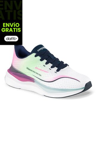 Tenis Running Glynt Blanco-Azul O Para Mujer Croydon Croydon