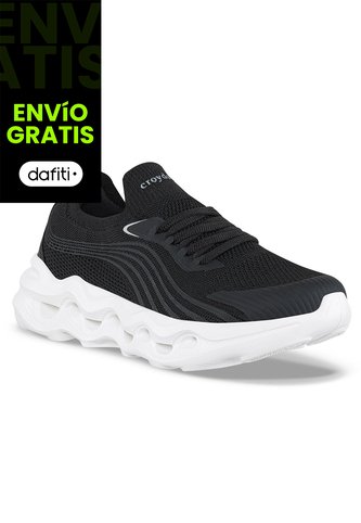 Tenis Para Caminar Nami Negro Croydon Para Mujer Croydon