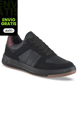 Tenis Urbanos Rolon Negro Para Hombre Croydon Croydon