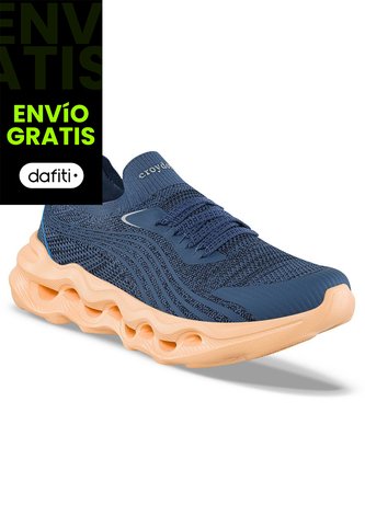 Tenis Para Caminar Nami Azul Osc Croydon Para Mujer Croydon