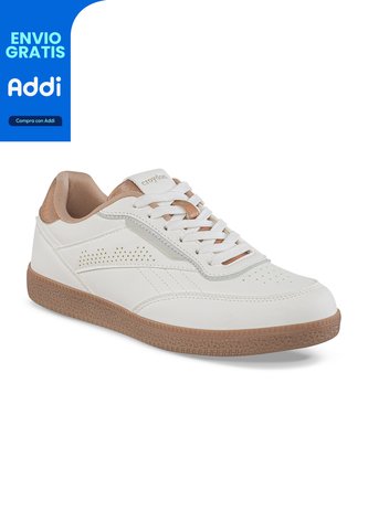 Tenis Casuales Ribak Marfil Croydon Para Mujer Croydon