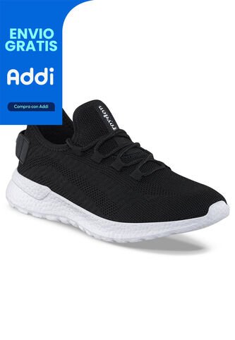 Tenis Para Caminar Regaf Negro Croydon Para Mujer Croydon
