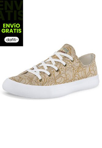 Zapatos Nasira Bajo Beige Para Mujer Croydon Croydon