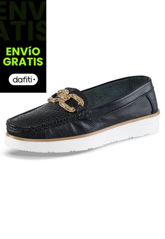 Mocasines Yuridia Negro Croydon Para Mujer Croydon