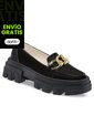 Mocasines Malaika Negro Para Mujer Croydon de Croydon