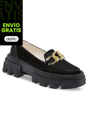 Mocasines Malaika Negro Para Mujer Croydon Croydon