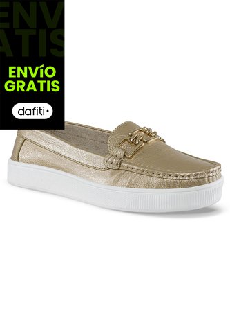 Mocasines Milly Oro Croydon Para Mujer Croydon