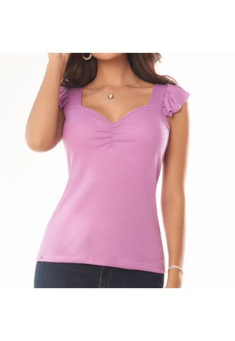 Blusa Brigitte Lila Para Mujer Croydon Croydon