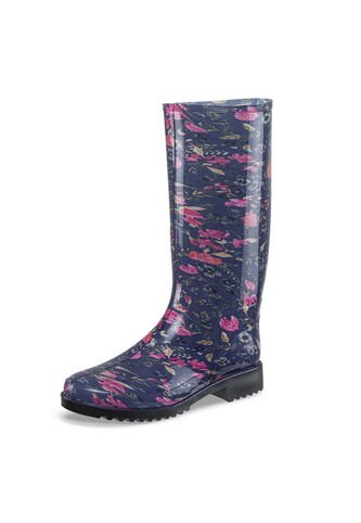 Botas Lluvia Nurul Azul Para Mujer Croydon Croydon