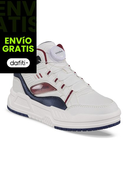 Tenis Urbanos Fomas Blanco Croydon Para Niño