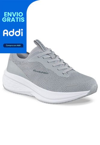 Tenis Running Vole Gris Croydon Para Mujer Croydon