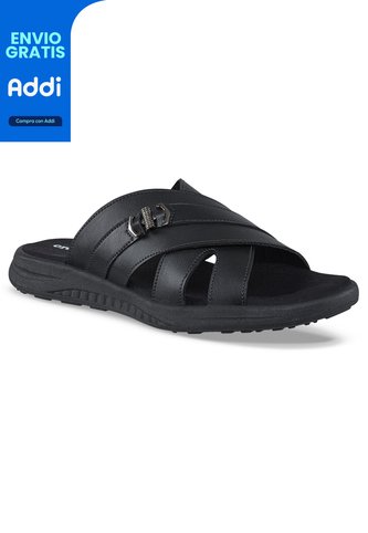 Sandalias Casuales Velkor Negro Croydon Para Hombre Croydon