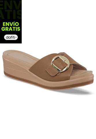 Sandalias Tacón Layna Café Para Mujer Croydon Croydon